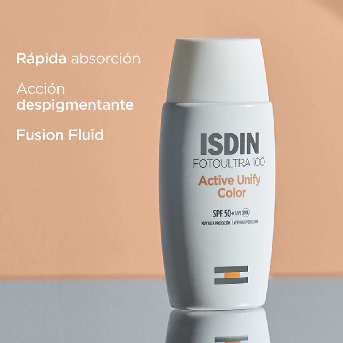 ISDIN FOTOULTRA 100 Active Unify Color SPF50+ Fusion Fluid, 50ml
