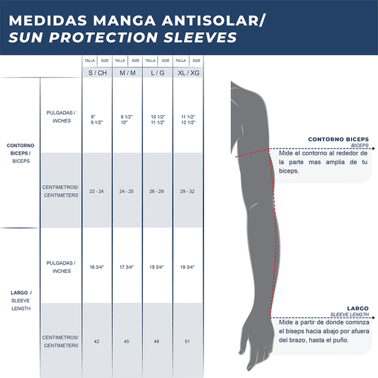 FULLSAND Mangas Antisolares Sin Puño Unisex Color Negro