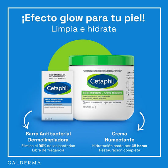 GALDERMA Cetaphil Barra Antibacterial Dermolimpiadora, 127gr