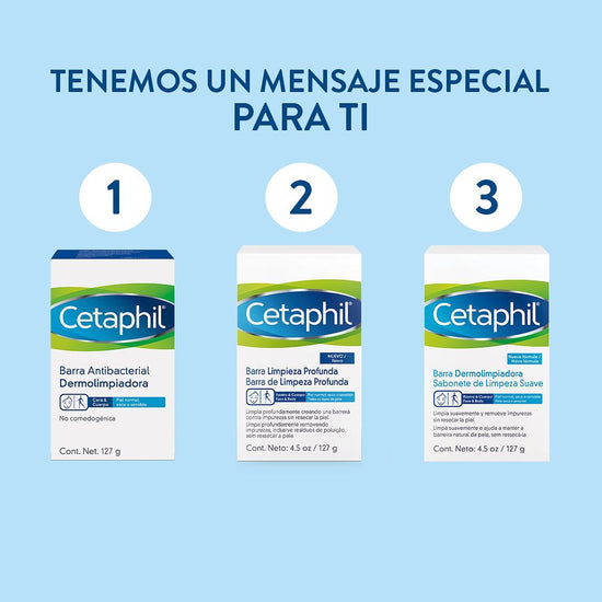 GALDERMA Cetaphil Barra Antibacterial Dermolimpiadora, 127gr