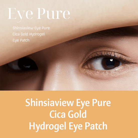 SHINSIAVIEW Eye Pure Cica Gold Hydrogel Eye Patch, Parches para Ojos