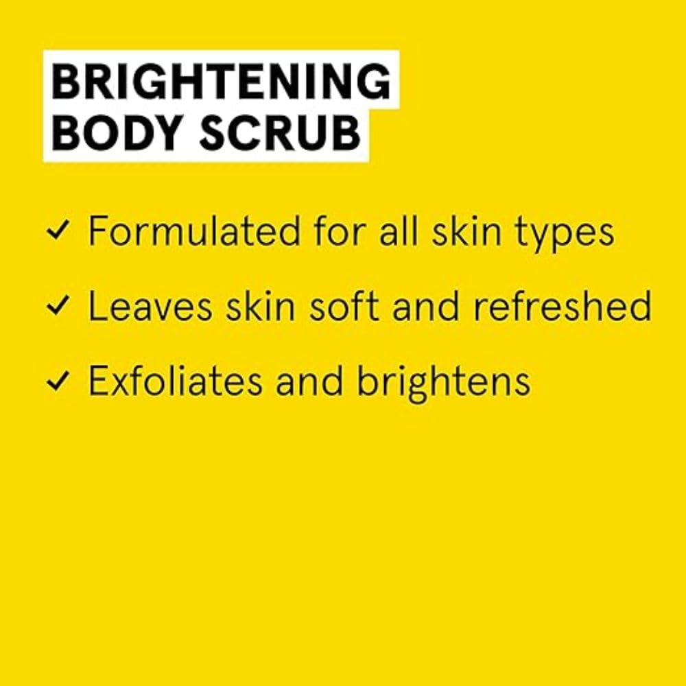 ACURE Brightening Body Scrub, Exfoliante Corporal Iluminador 177ml