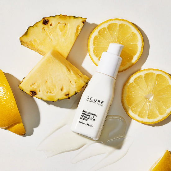 ACURE Brightening Vitamin C & Ferulic Acid Serum, Suero iluminador 30ml