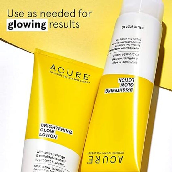 ACURE Brightening Glow Lotion, Loción Corporal Iluminadora 236.5ml