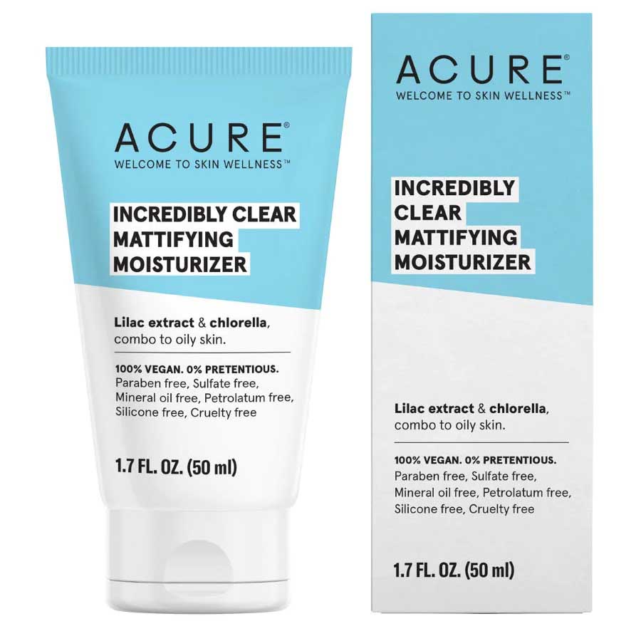 ACURE Incredibly Clear Mattifying Moisturizer, Hidratante Matificante 50ml