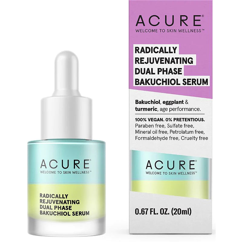 ACURE Radically Rejuvenating Dual Phase Bakuchiol Serum 20ml
