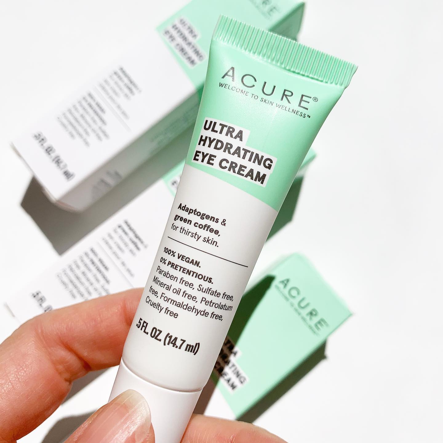 ACURE Ultra Hydrating Eye Cream, Crema de ojos ultra hidratante 14.7ml