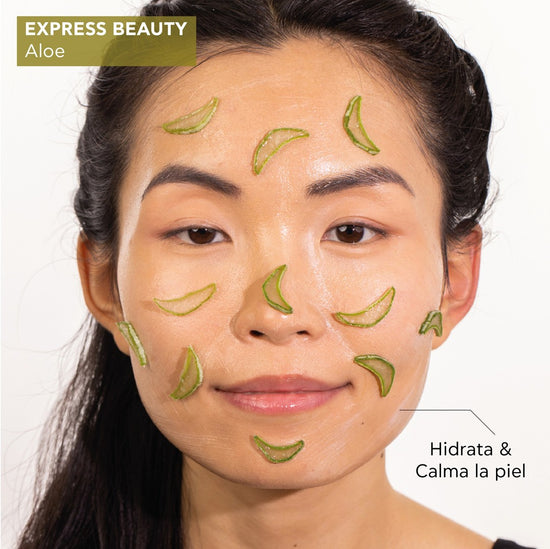 APIVITA Express Beauty Aloe Face Mask, Mascarilla Facial con Aloe