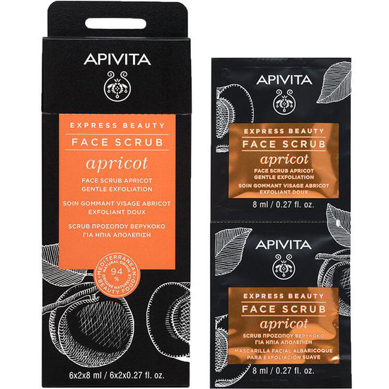 APIVITA Express Beauty Apricot Face Mask, Mascarilla Facial con Albaricoque