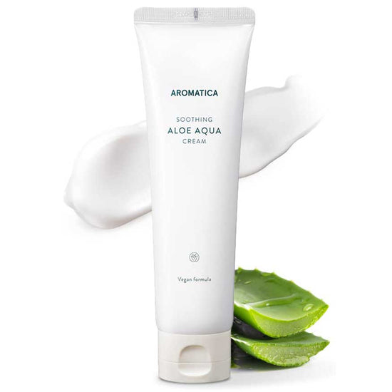 AROMATICA Aloe Aqua Cream, Crema Hidratante de Aloe Vera 150gr