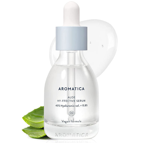 AROMATICA Aloe Hy-ffective Serum, Suero Facial Hidratante 30ml