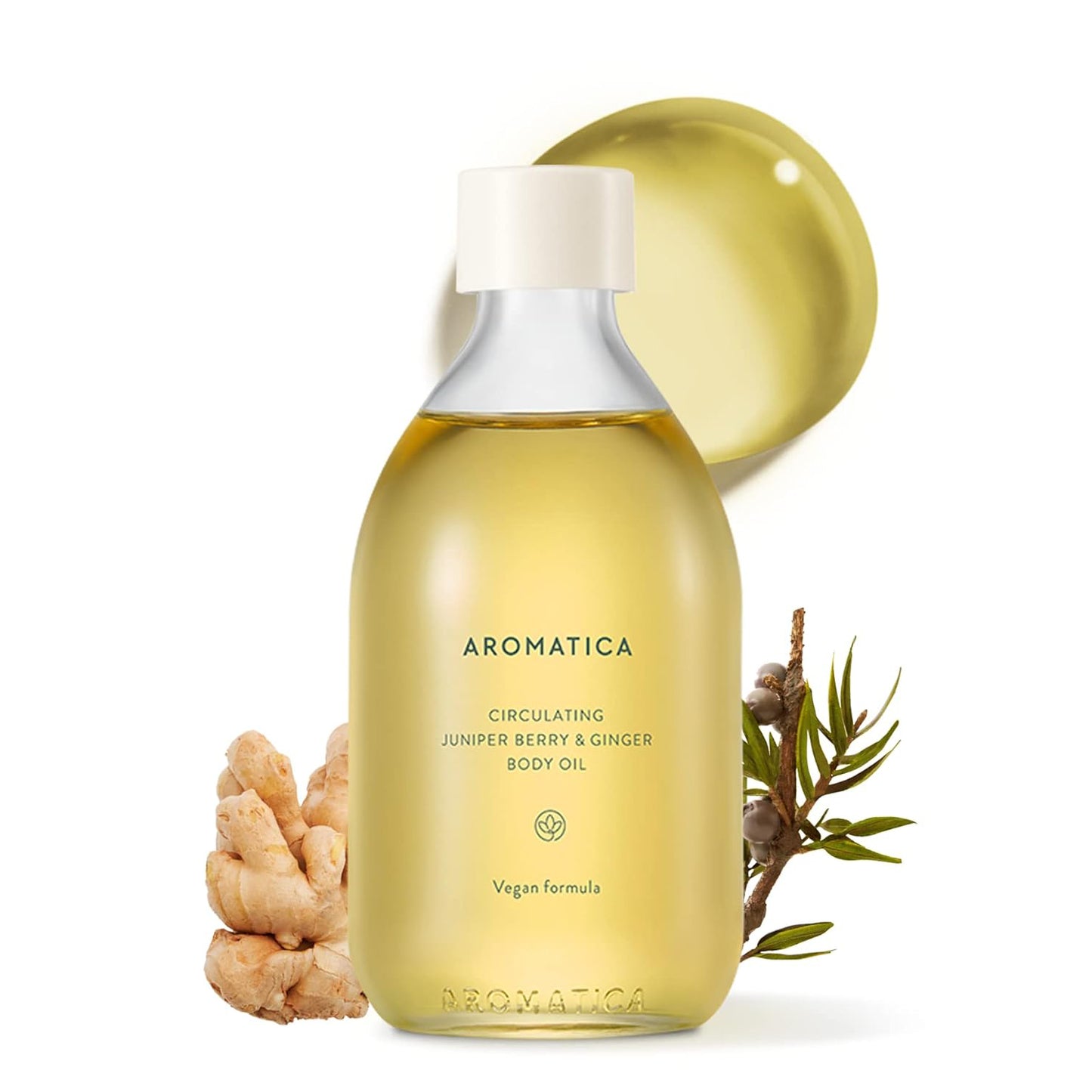 AROMATICA Circulating Body Oil Juniper Berry & Ginger, 100ml