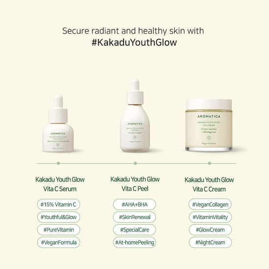 AROMATICA Kakadu Youth Glow Vita Peel, Exfoliante con Kakadu 30ml