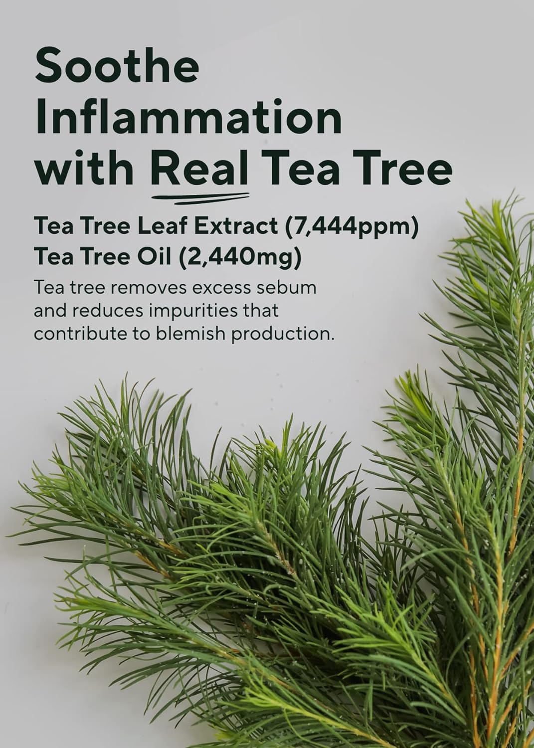 AROMATICA Tea Tree Balancing Foaming Cleanser, Limpiador Espumoso 180ml
