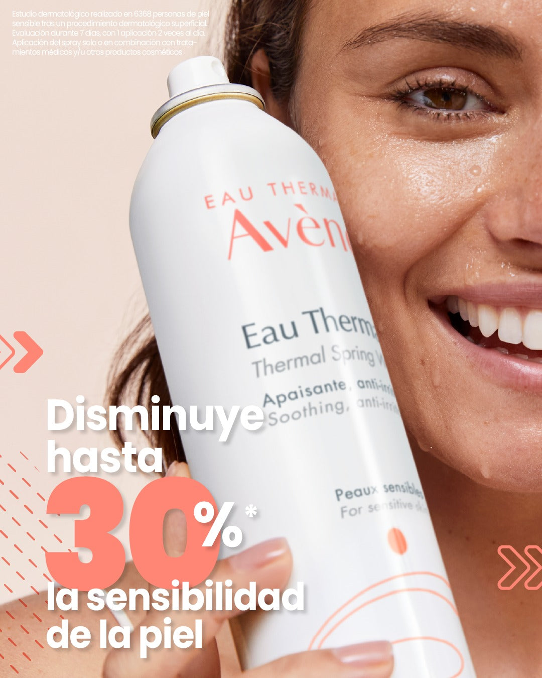 AVÈNE Eau Thermale, Agua Termal Spray Calmante Instantáneo