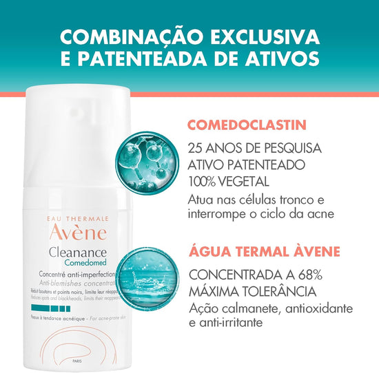 AVÈNE Cleanance Comedomed, Concentrado Anti-imperfecciones 30ml