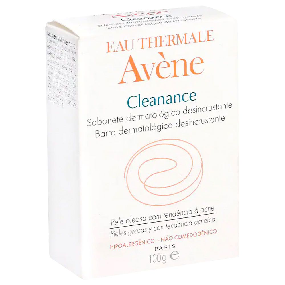 AVÈNE Cleanance Jabón en Barra Facial para Piel Grasa 100gr