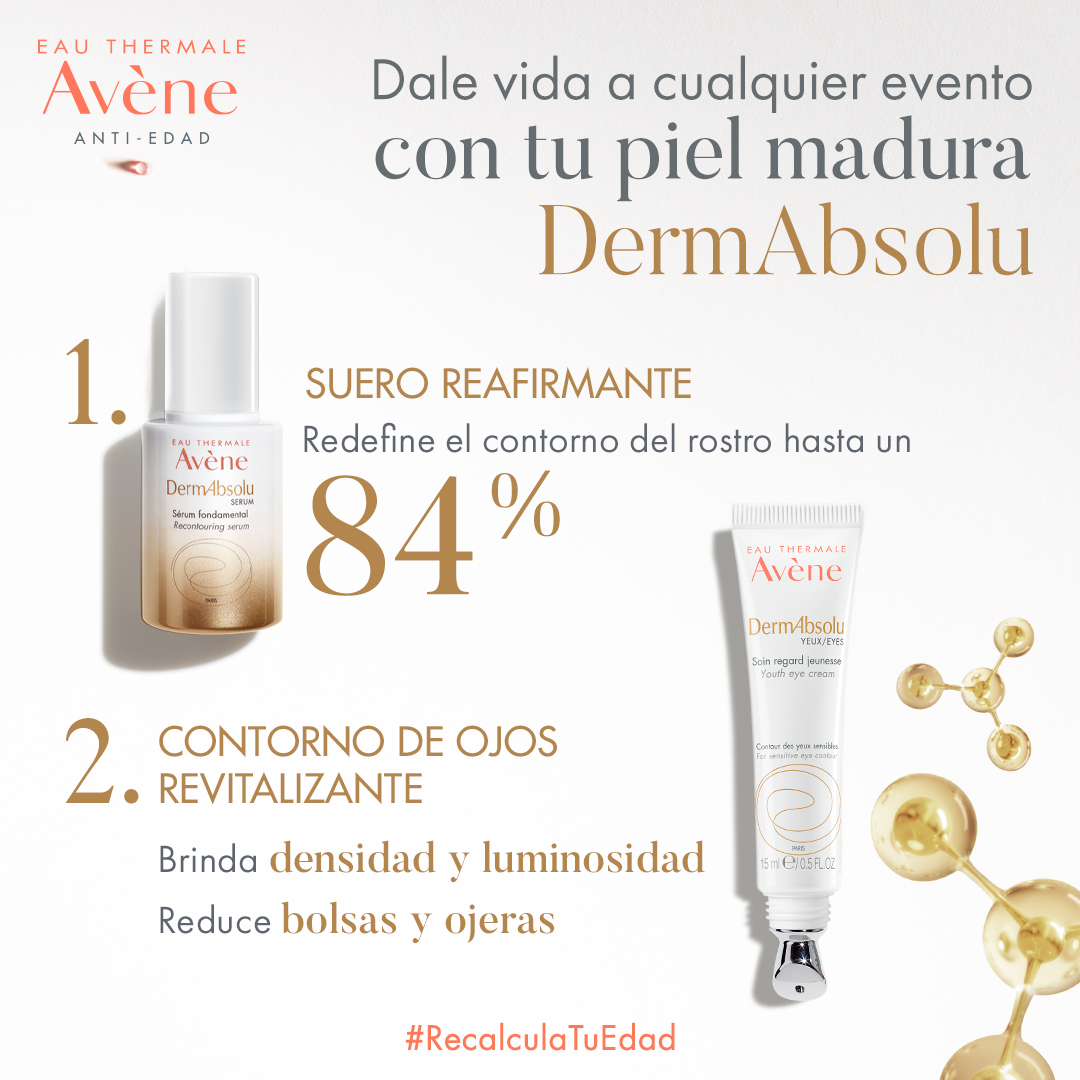 AVÈNE Cuidado Contorno de Ojos Revitalizante DermAbsolu 15ml