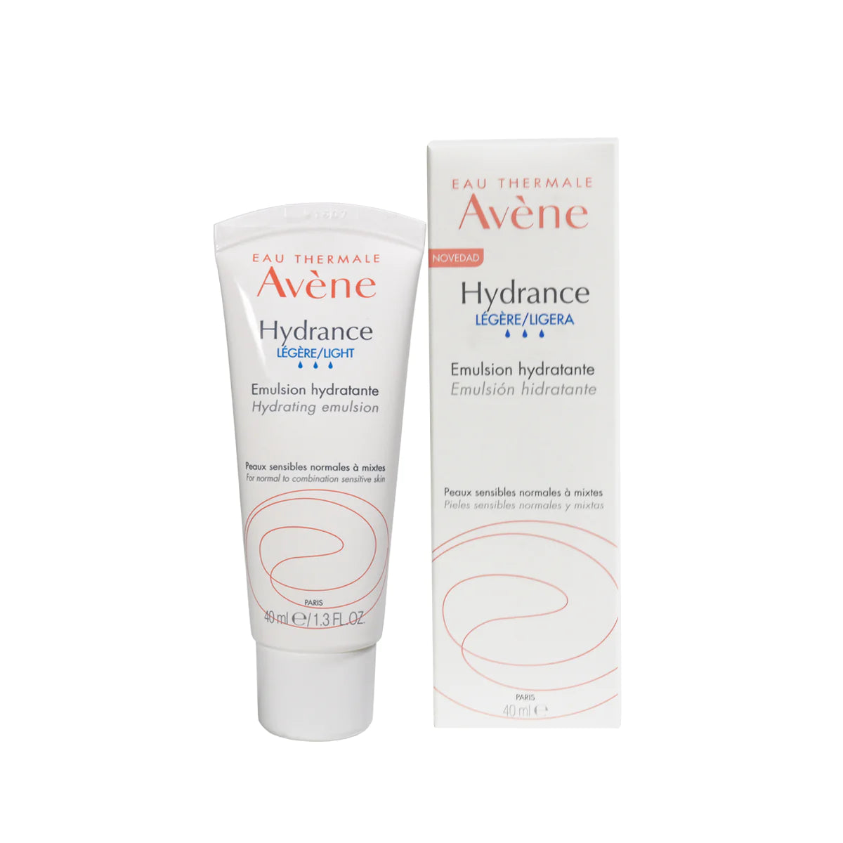 AVÈNE Hydrance Crema Ligera, Crema Hidratante Facial Ligera 40ml