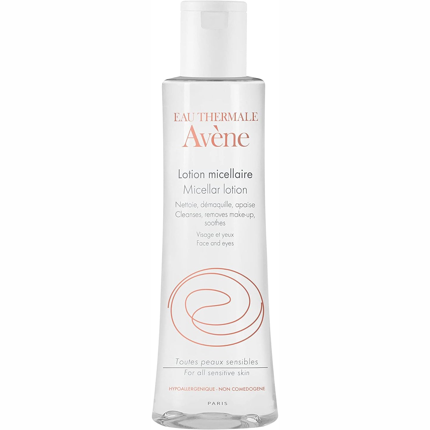 AVÈNE Locion Micelar Desmaquillante, Limpia y Calma la Piel Sensible 200ml