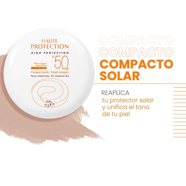 AVÈNE Maquillaje Compacto Mineral FPS 50, Tono Arena 10gr