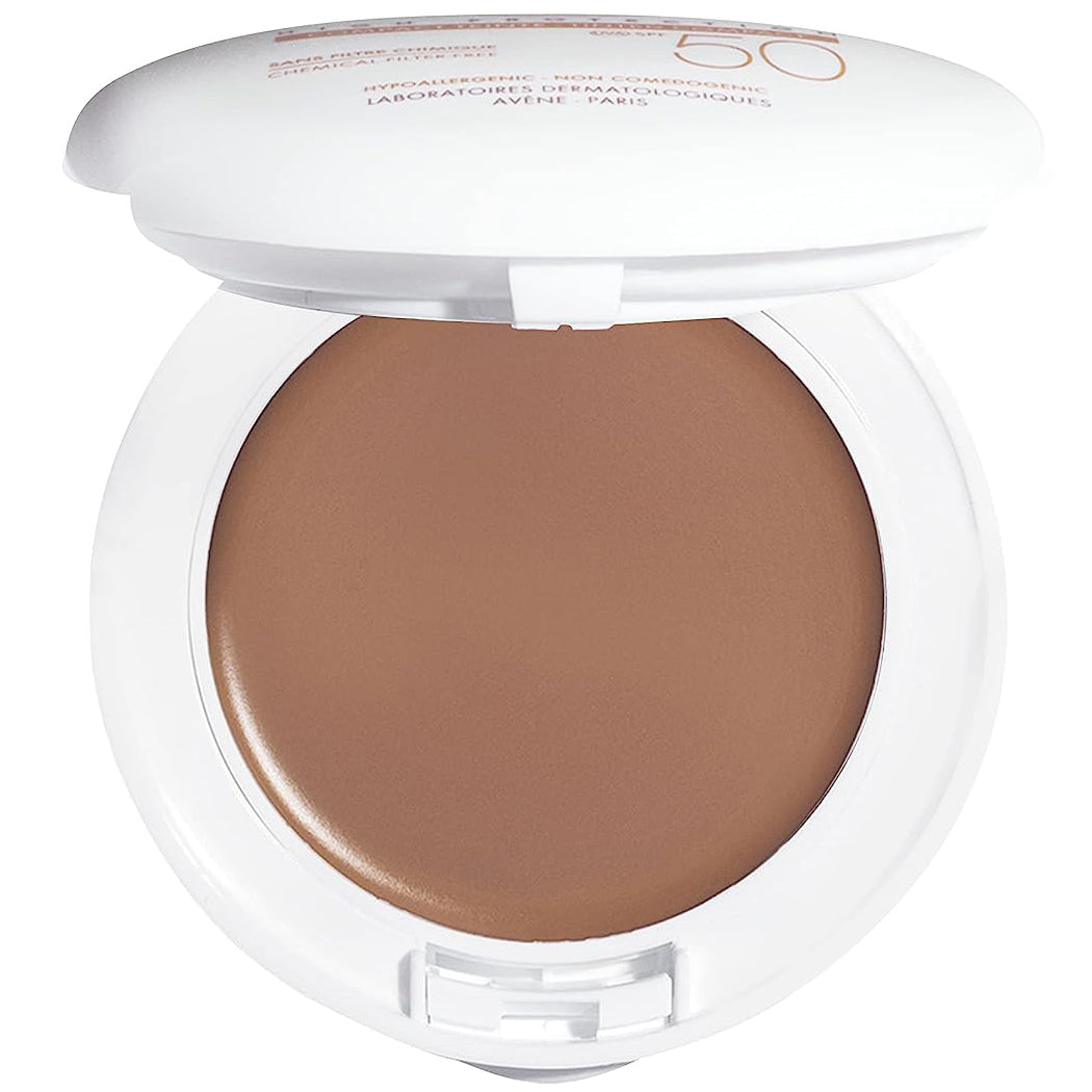 AVÈNE Maquillaje Compacto Mineral FPS 50, Tono Dorado 10gr