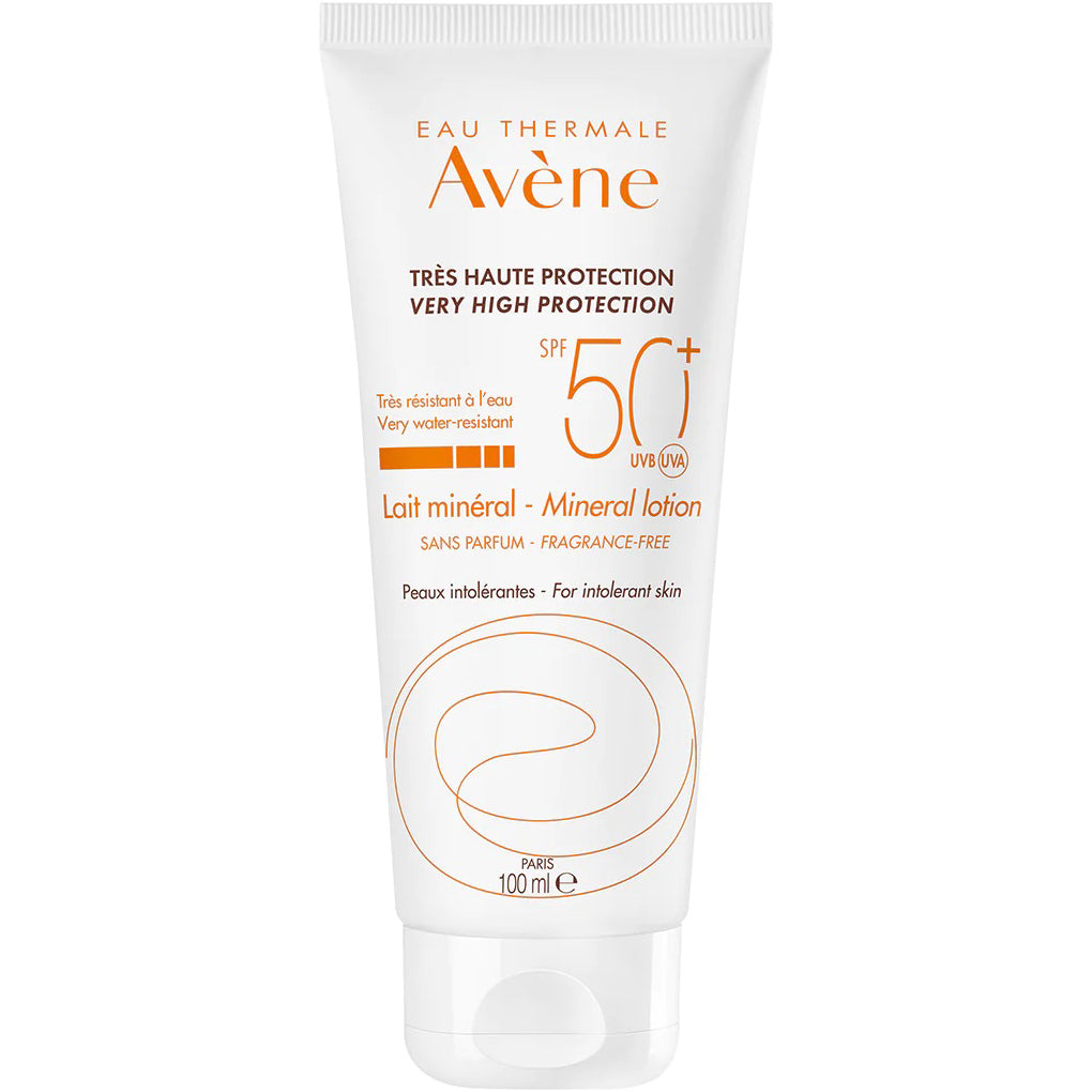 AVÈNE Protector Solar Leche Mineral FPS 50, 100ml