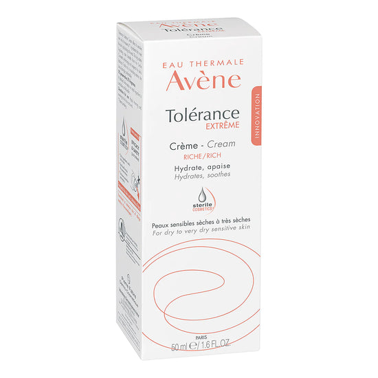 AVÈNE Tolerance Extreme, Crema Hidratante y Calmante Para piel Sensible, 50ml