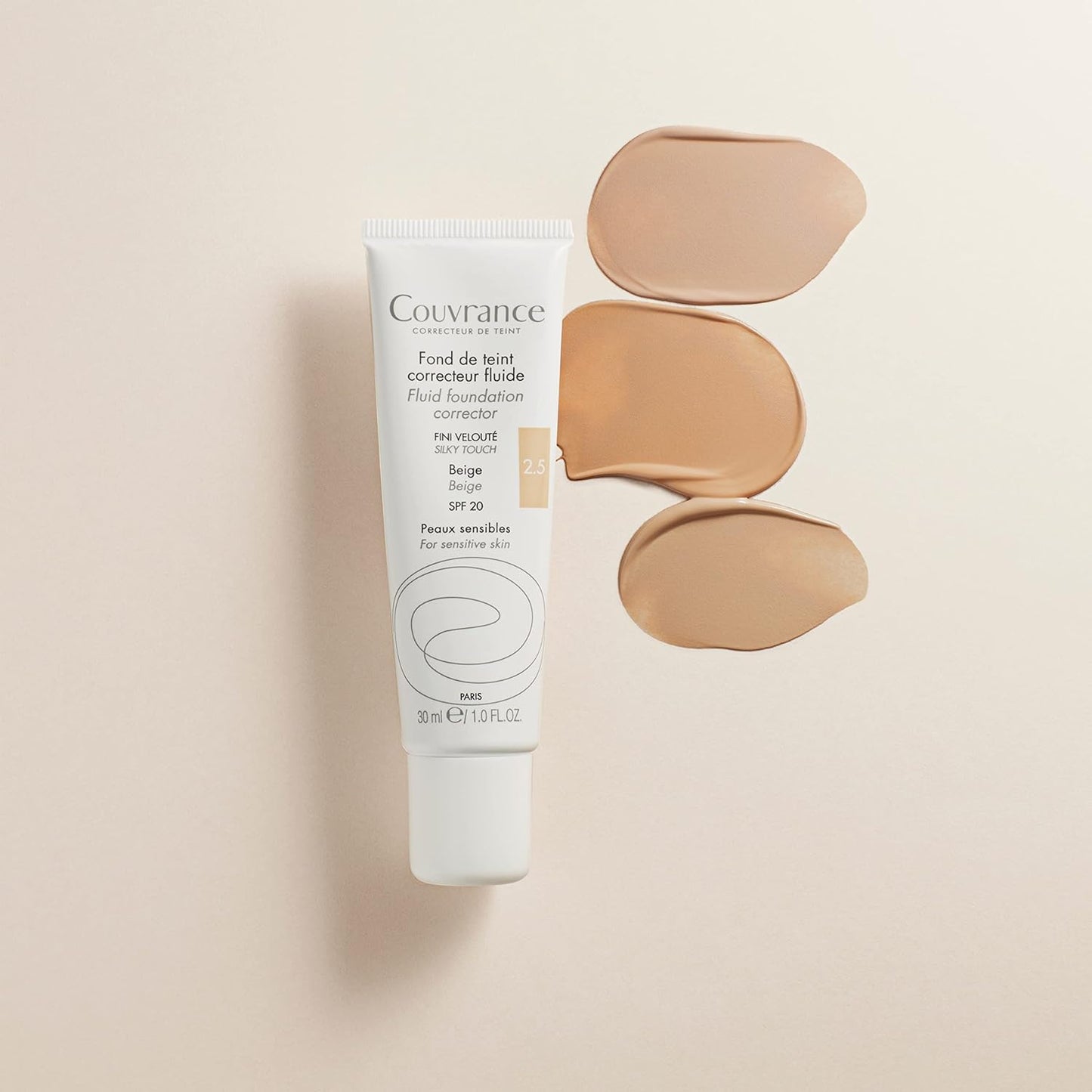 AVÈNE Couvrance Maquillaje Fluido SPF 20 Tono Arena 30ml