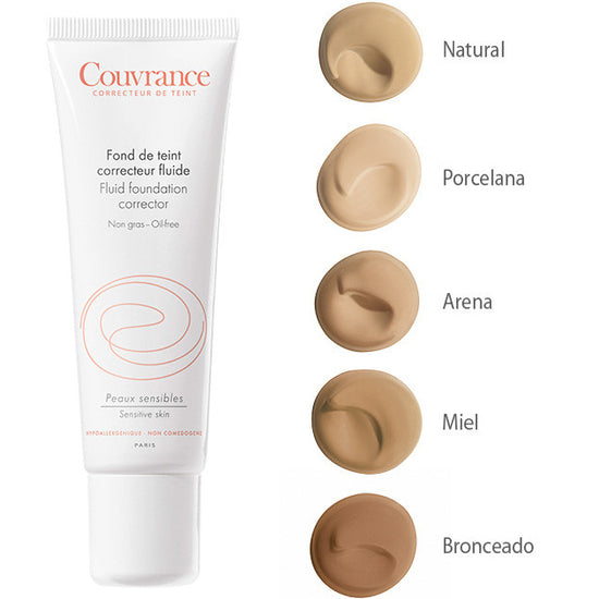 AVÈNE Couvrance Maquillaje Fluido SPF 20 Tono Arena 30ml