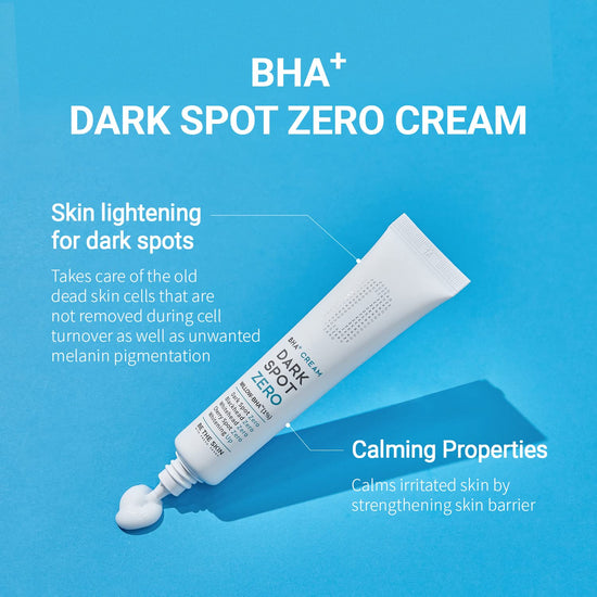BE THE SKIN BHA+ Dark Spot ZERO Cream, Crema Blanqueadora 35ml