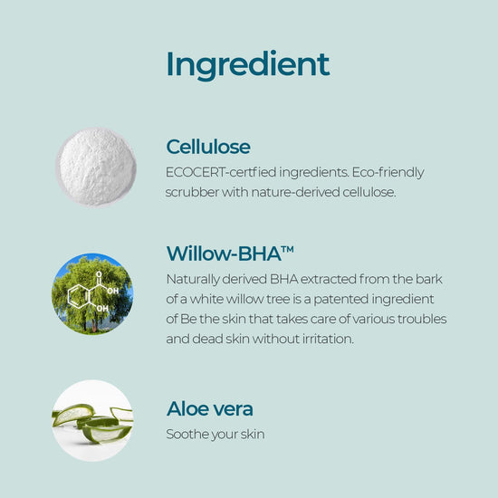 BE THE SKIN BHA+ Pore Zero 30 Second Exfoliator, Exfoliante 100gr