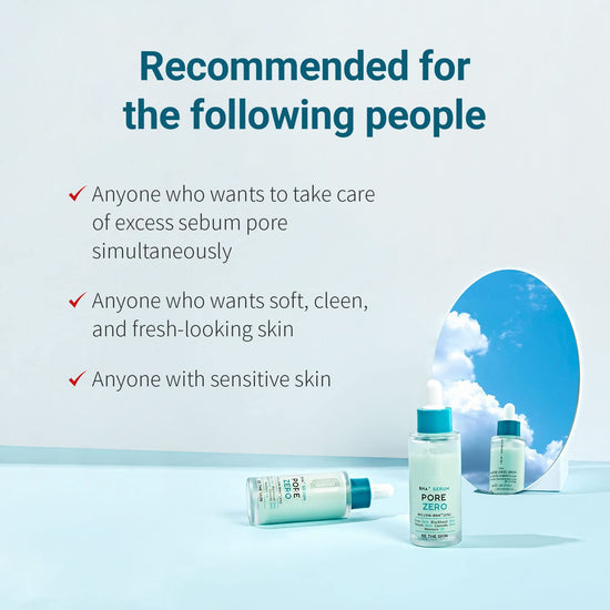BE THE SKIN BHA+ Pore Zero Serum, Suero Facial Calmante 30ml