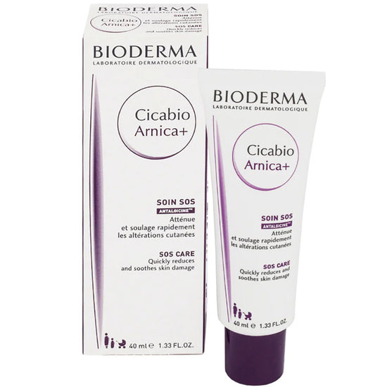 BIODERMA Cicabio Arnica+ Crema, Reabsorbe Hinchazón y Moretones, 40ml