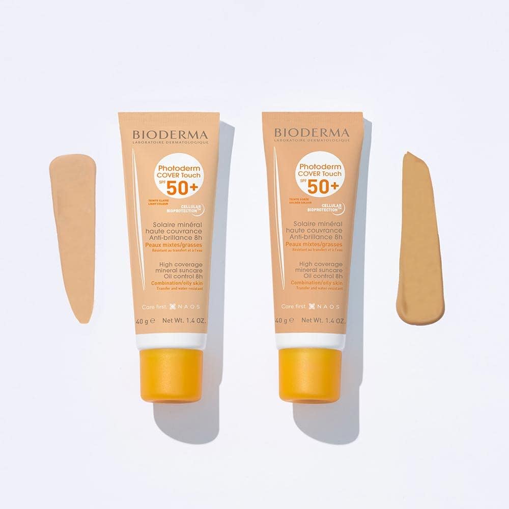 BIODERMA Protector Solar Photoderm COVER Touch MINERAL FPS 50, Claro