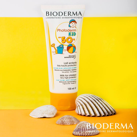 BIODERMA Protector Solar para Niños, Photoderm Kid Leche FPS 50, 100ml