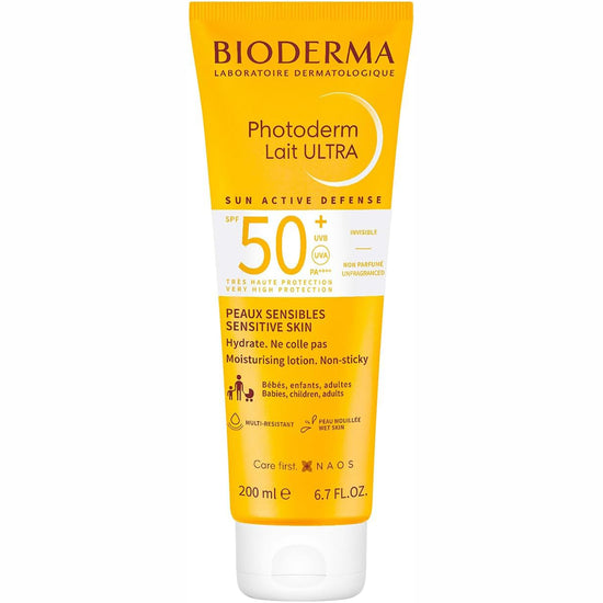 BIODERMA Protector Solar Photoderm Leche ULTRA para Toda la Familia FPS 50