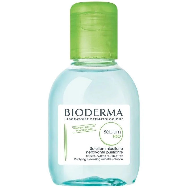 BIODERMA Sébium H2O, Agua Micelar Desmaquillante, Control de Brillo, 100ml