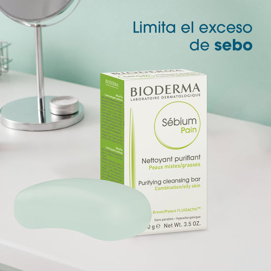 BIODERMA Sébium Barra Limpiadora Previene Imperfecciones, 100gr