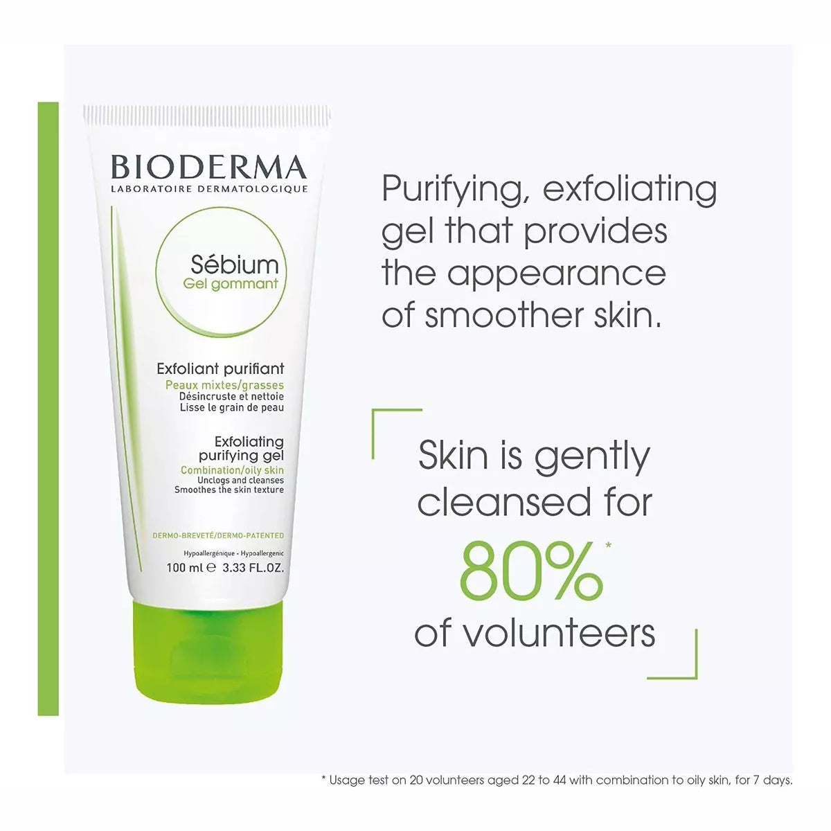 BIODERMA Sébium Gel Gommant Exfoliante Purificante, 100ml