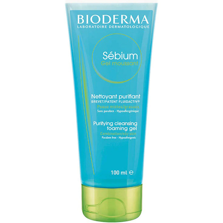 BIODERMA Sébium Gel Moussant, Gel Limpiador Anti-Imperfecciones