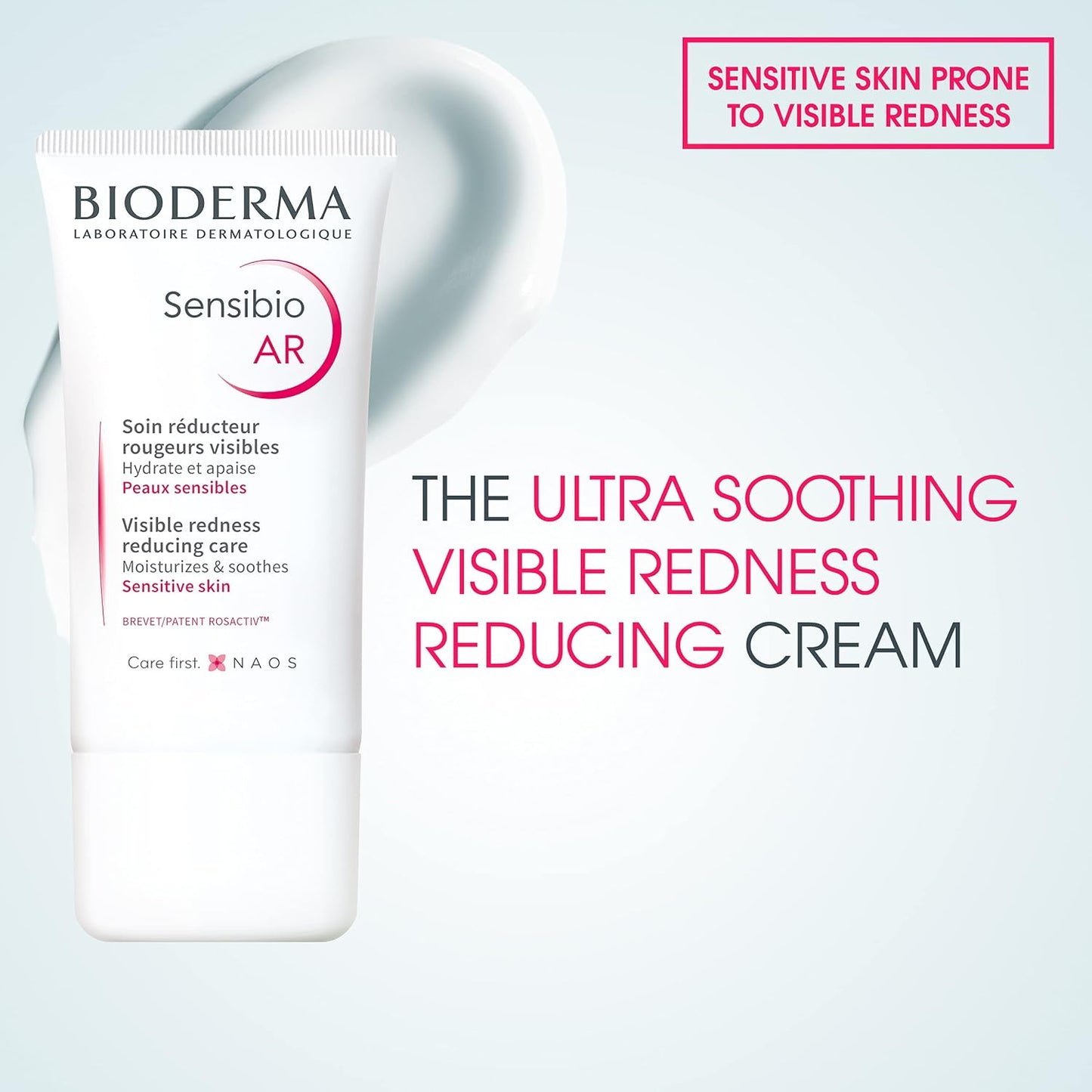 BIODERMA Sensibio AR, Crema Para Pieles Con Rosácea, 40ml