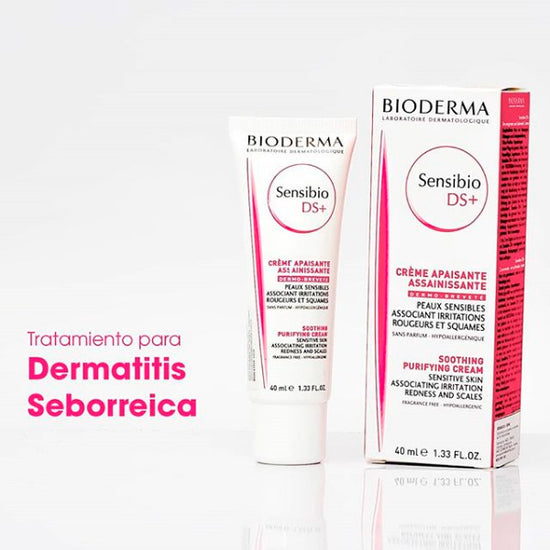 BIODERMA Sensibio DS+ Crema para pieles con Dermatitis Seborréica, 40ml