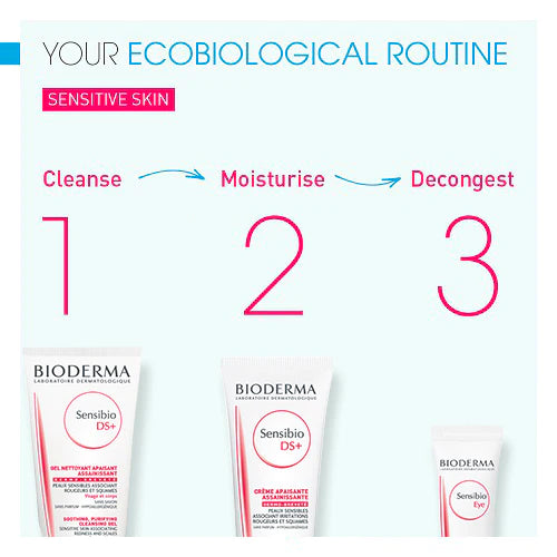 BIODERMA Sensibio DS+ Crema para pieles con Dermatitis Seborréica, 40ml