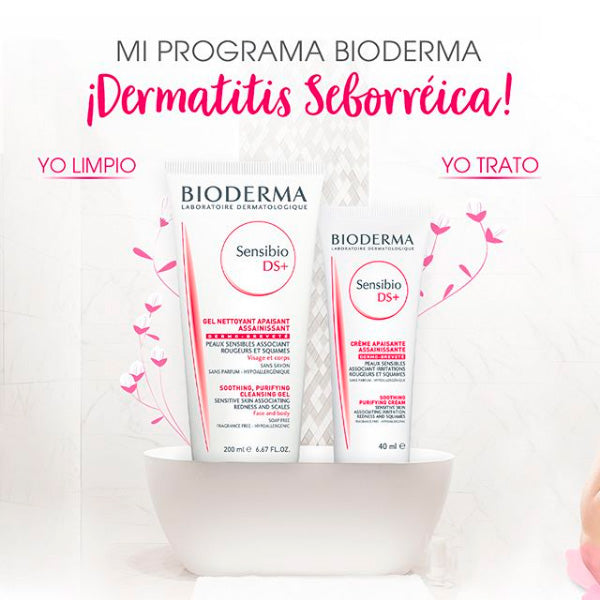 BIODERMA Sensibio DS+ Crema para pieles con Dermatitis Seborréica, 40ml