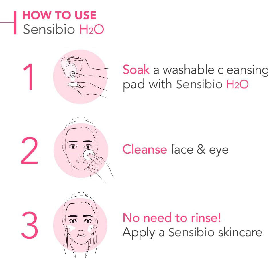 BIODERMA Sensibio H2O, Agua Micelar Limpia y Desmaquilla Pieles Sensibles