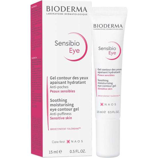 BIODERMA Sensibio Gel Contorno de Ojos, Atenua Bolsas y Ojeras, 15ml