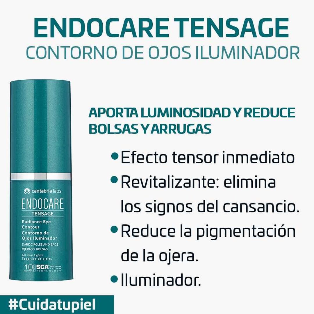 CANTABRIA LABS Endocare Tensage Contorno De Ojos Iluminador, 15ml