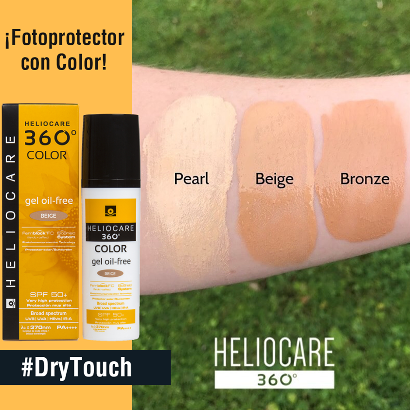 CANTABRIA LABS HELIOCARE 360º Color Gel Oil-Free Beige, SPF 50+, 50ml