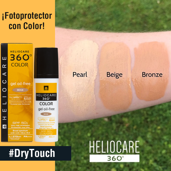 CANTABRIA LABS HELIOCARE 360º Color Gel Oil-Free Beige, SPF 50+, 50ml